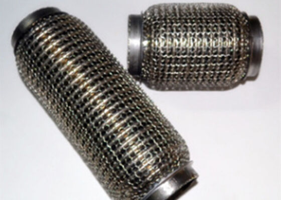 kaufen Edelstahl-Selbstauspuff-flexibles Rohr 51 x 186mm Größe 38 - 76mm innerer Durchmesser Online-Herstellung