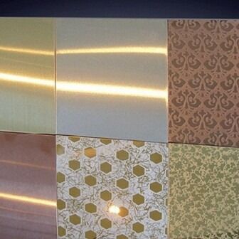 kaufen 300 Reihen-dekorative farbige Edelstahlbleche 0.3mm - 200mm Stärke Online-Herstellung