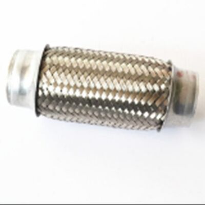 kaufen 76 x 120mm Selbstauspuff-flexibles Rohr-hochfester äußerer Draht geflochten Online-Herstellung