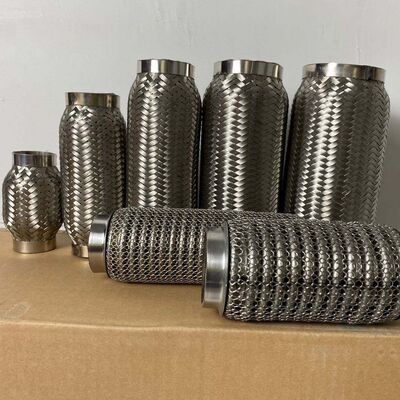 kaufen 51 - 356mm Edelstahl-Material des Gesamtlängen-Selbstauspuff-flexibles Rohr-304 Online-Herstellung