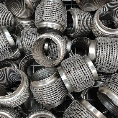 kaufen Edelstahl-Selbstauspuff-flexibles Rohr 51 x 186mm Größe 38 - 76mm innerer Durchmesser Online-Herstellung